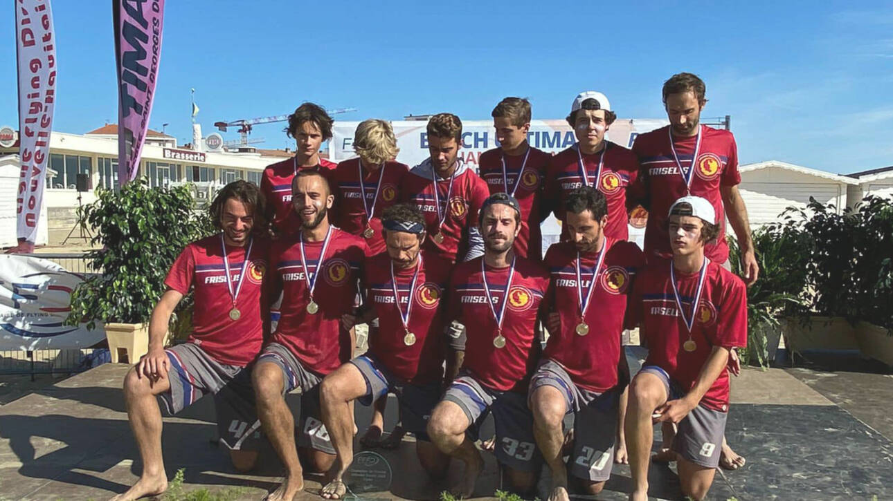 Championnats de France de Beach Ultimate 2022 - Podium Open 1